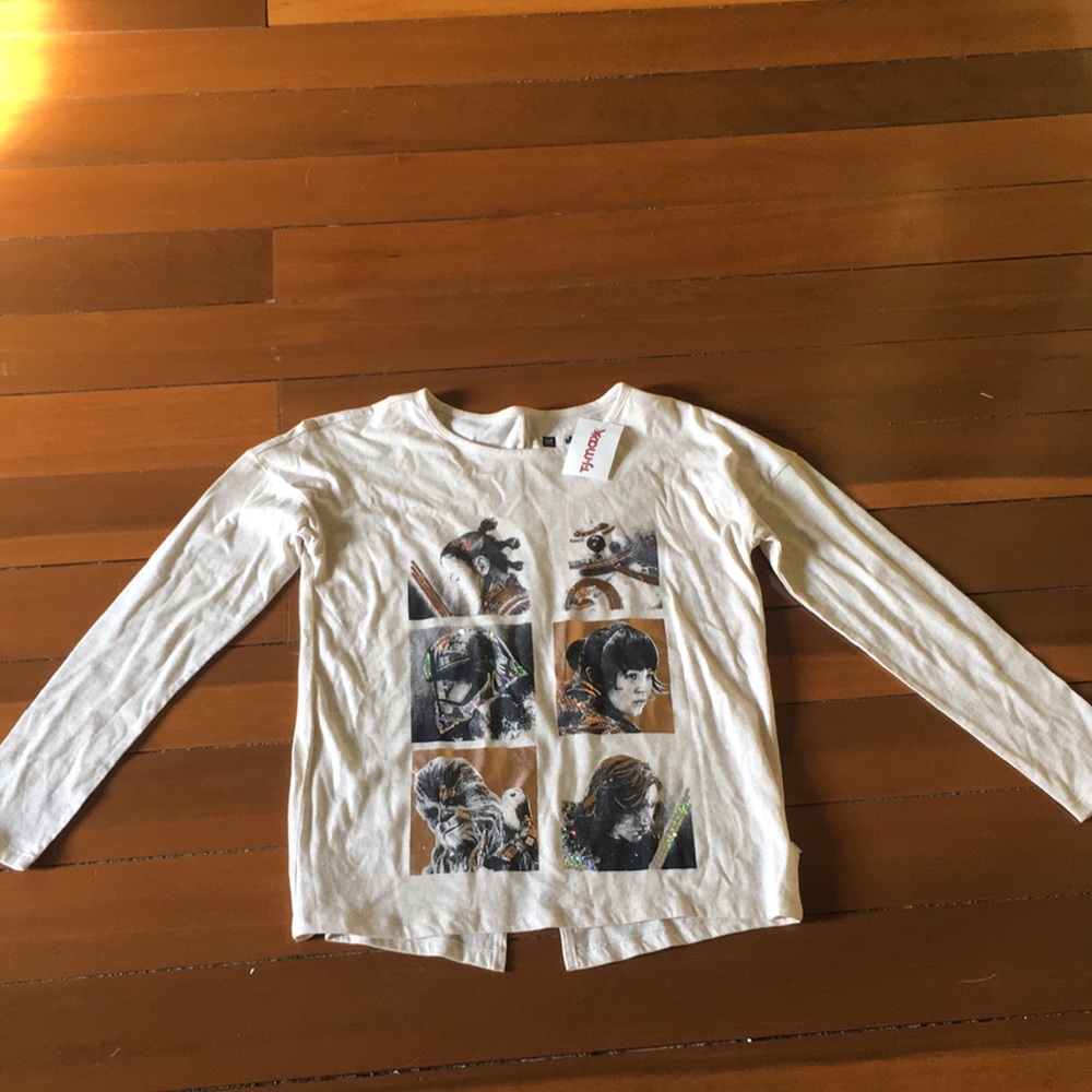 gap star wars long sleeve tee